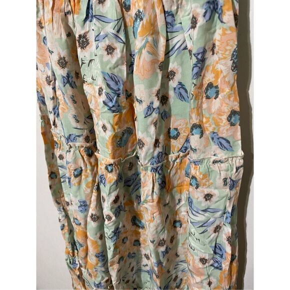 Brand New Zesica Women’s Small Multi Color Strapless Maxi Dress Floral - Picture 4 of 4
